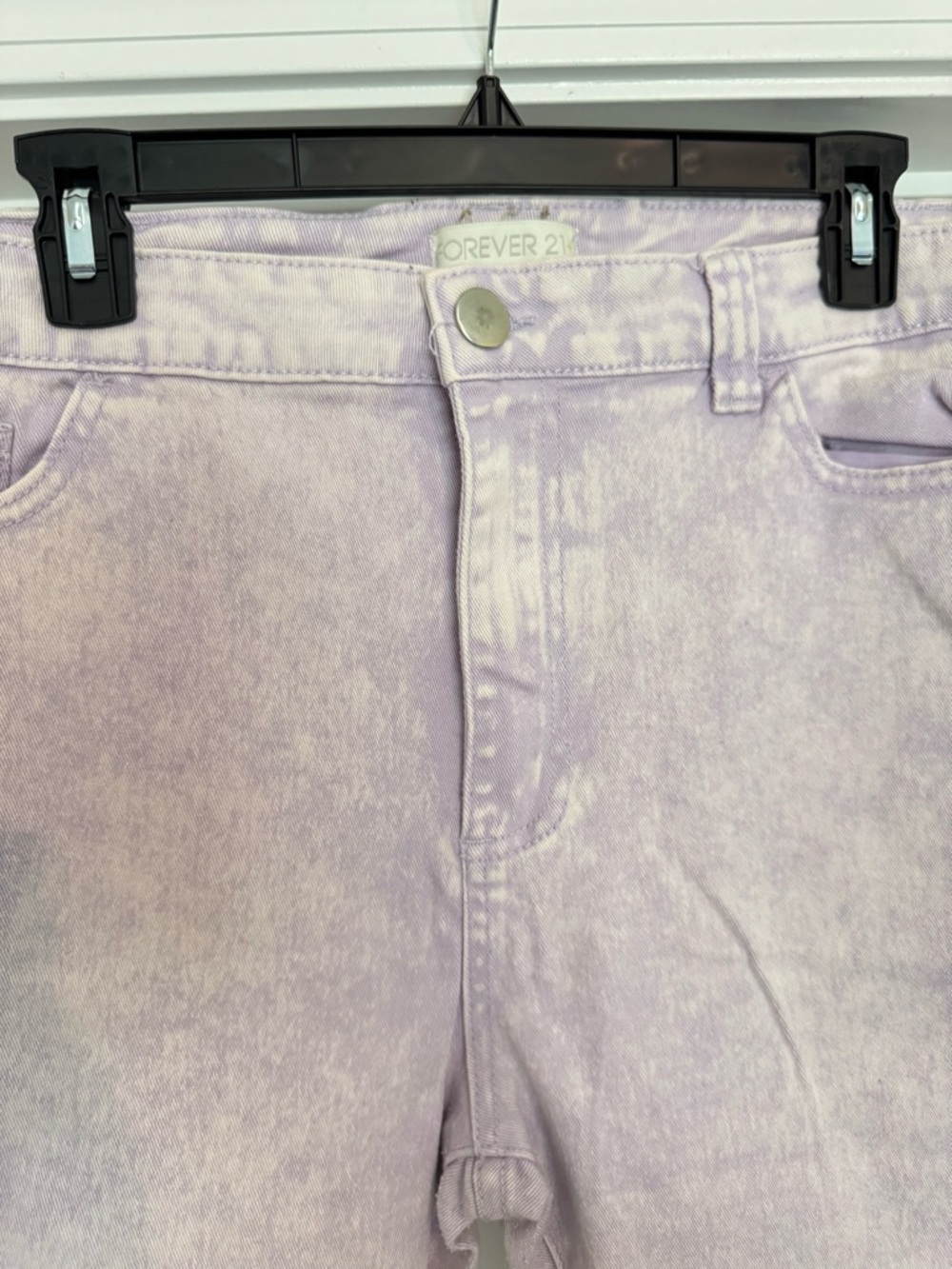 Forever 21 Lavender Skinny Jeans - Picture 2 of 9